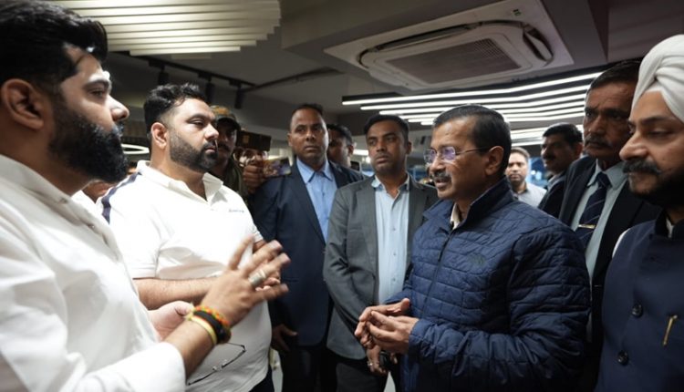 Arvind Kejriwal in Delhi