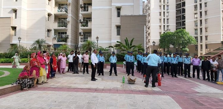 अग्नि सुरक्षा मॉक ड्रिल