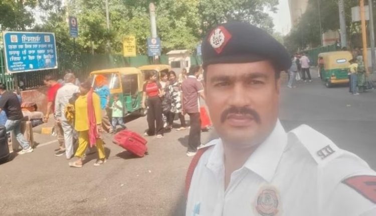 हेड कांस्टेबल की दर्दनाक मौत