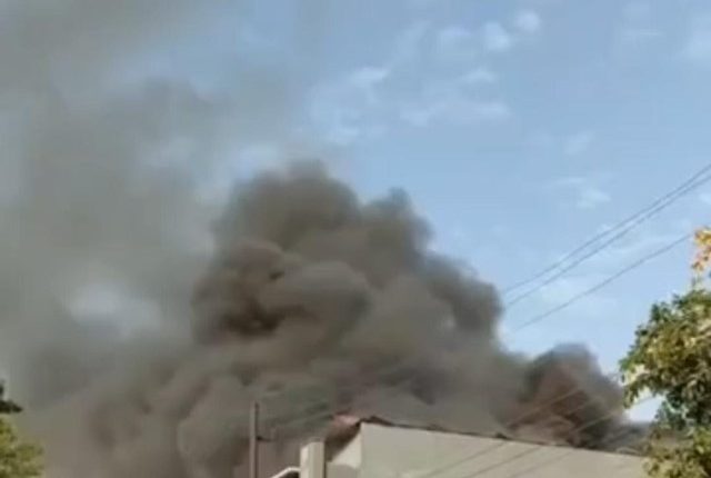 आग से मचा हड़कंप