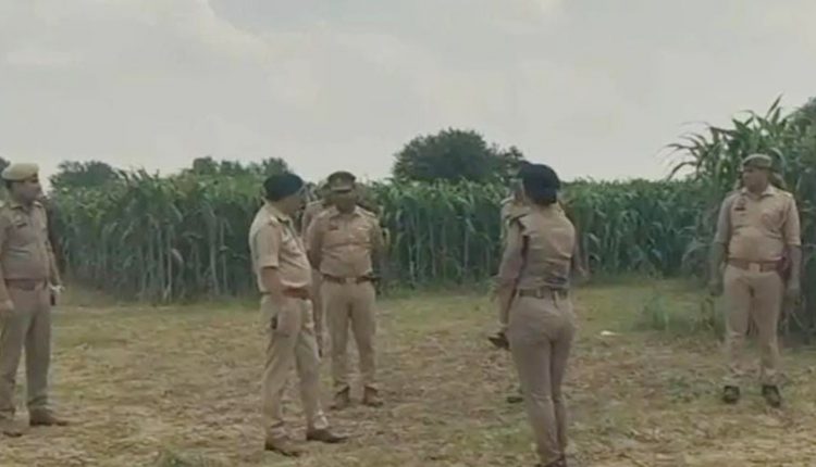खेत से मिली युवती की लाश