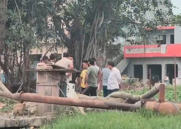 तालाब में डूबी महिला
