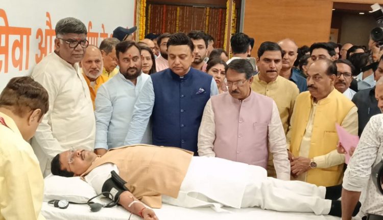 Nitin Nabin, Seva Sankalp Abhiyan