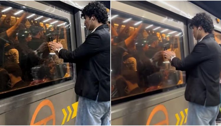 दिल्ली मेट्रो में रील बनाना पड़ा भारी