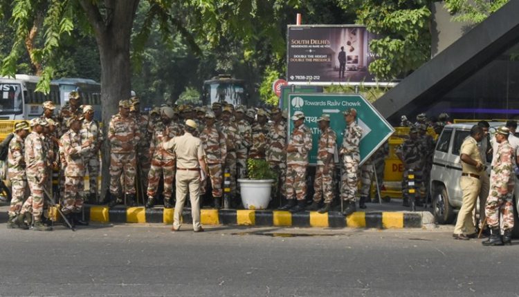 Jantar Mantar Protest Security