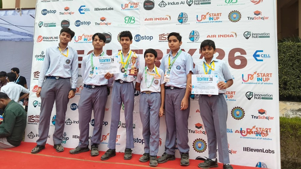 ITS इंजीनियरिंग कॉलेज में TECHTRIX’26 का आगाज