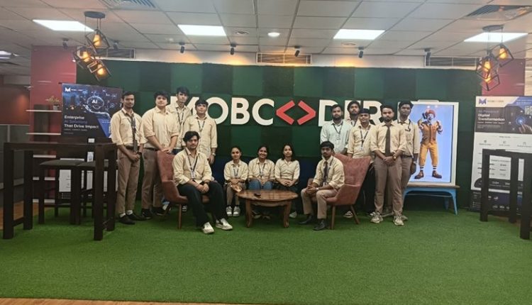 ITS इंजीनियरिंग कॉलेज के CSE विद्यार्थियों ने मोबकोडर टेक्नोलॉजीज