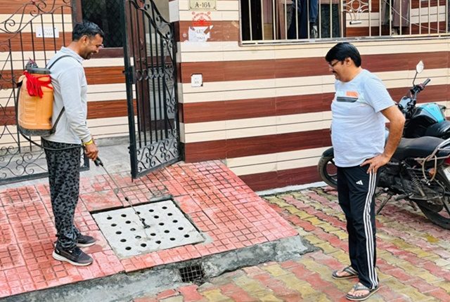 मच्छरों के लार्वा खत्म